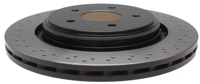 580386 – RAYBESTOS Brake Rotor, OE Replacement Cross Drilled Single - view 2